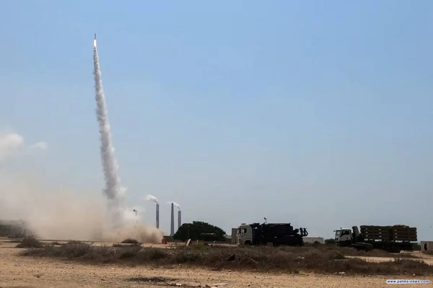 الجيش الإسرائيلي يعلن اعتراض صاروخ أُطلق من اليمن